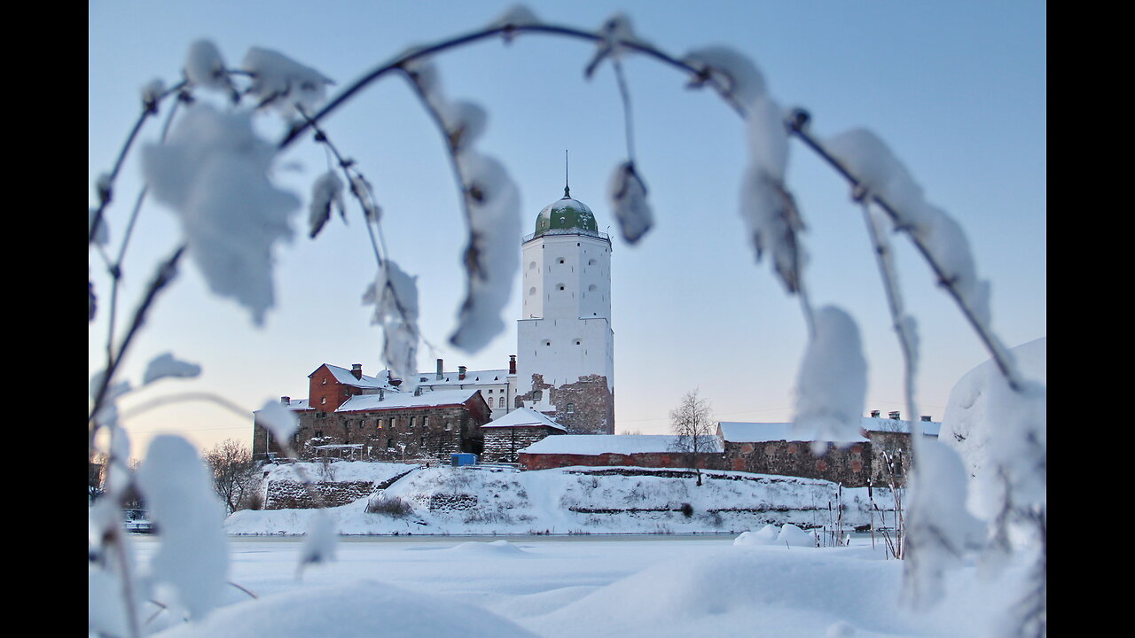 Vyborg in winter - in the Middle Ages without a time machine