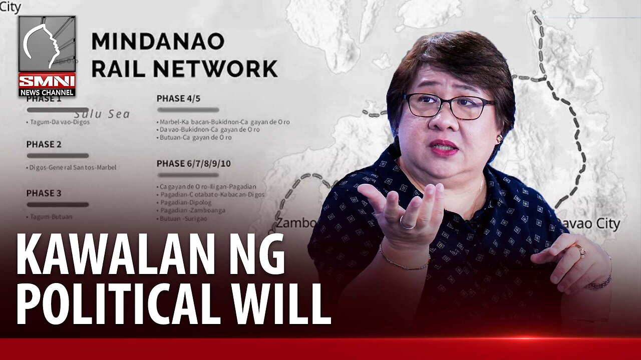 Naudlot na Mindanao Railway Project, dahil sa kawalan ng political will —political strategist