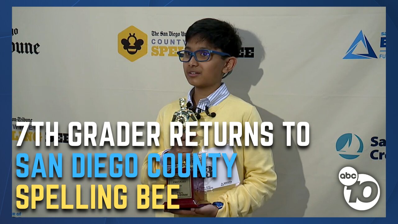 Poway 7th grader Mihir Konkapaka to represent San Diego County at Scripps National Spelling Bee