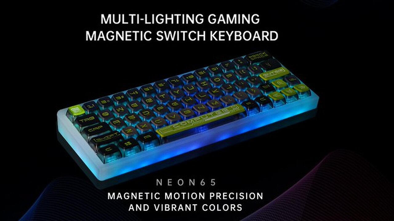 Neon65 Multi-Lighting Gaming Magnetic Switch Keyboard