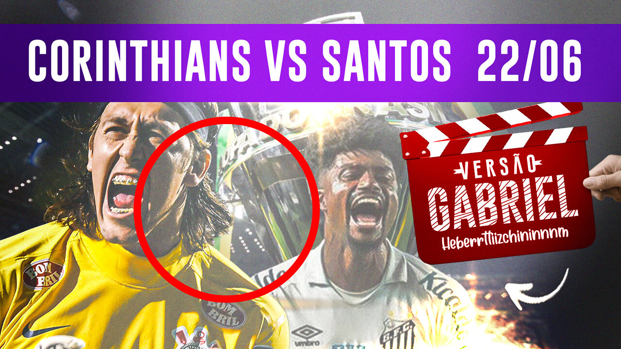 Corinthians e Santos Melhores Momentos (Corinthians 4x0 Santos) Copa do Brasil 22