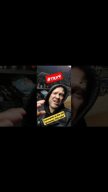 giveaway ... leave comment #trx4 in the video mentioned ...
