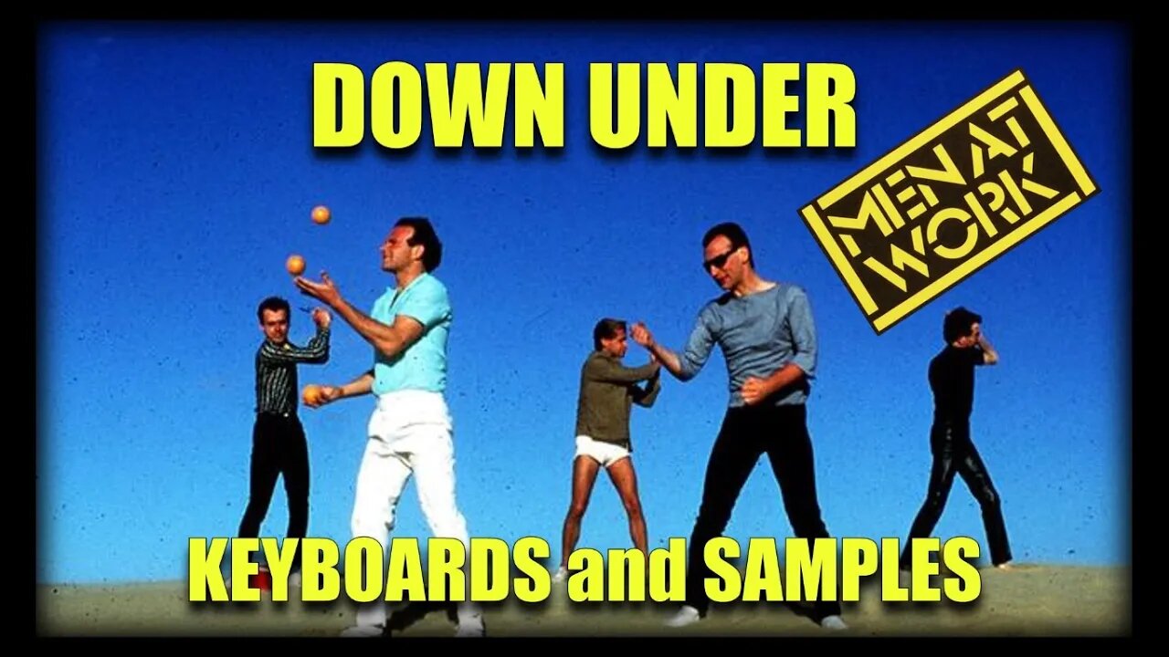 Down Under - Keyboards and Samples (Men At Work Keyboard Cover)