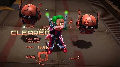 Assault Android Cactus+ (Steam demo, gameplay)