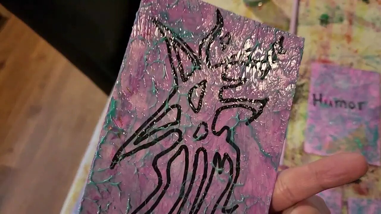 Tentacle-Made CHA'ALT X-CARDS