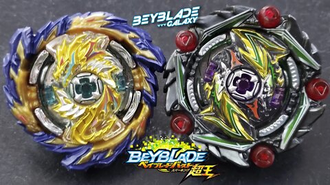 MIRAGE FAFNIR .Nt 2S vs CURSE SATAN .Hr.Un 1D - Beyblade Burst ベイブレードバースト