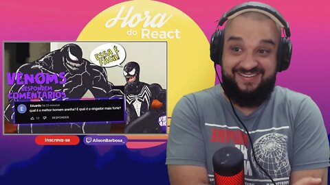 (REACT) VENOMS RESPONDEM COMENTÁRIOS DOS FÃS - @Voice Makers