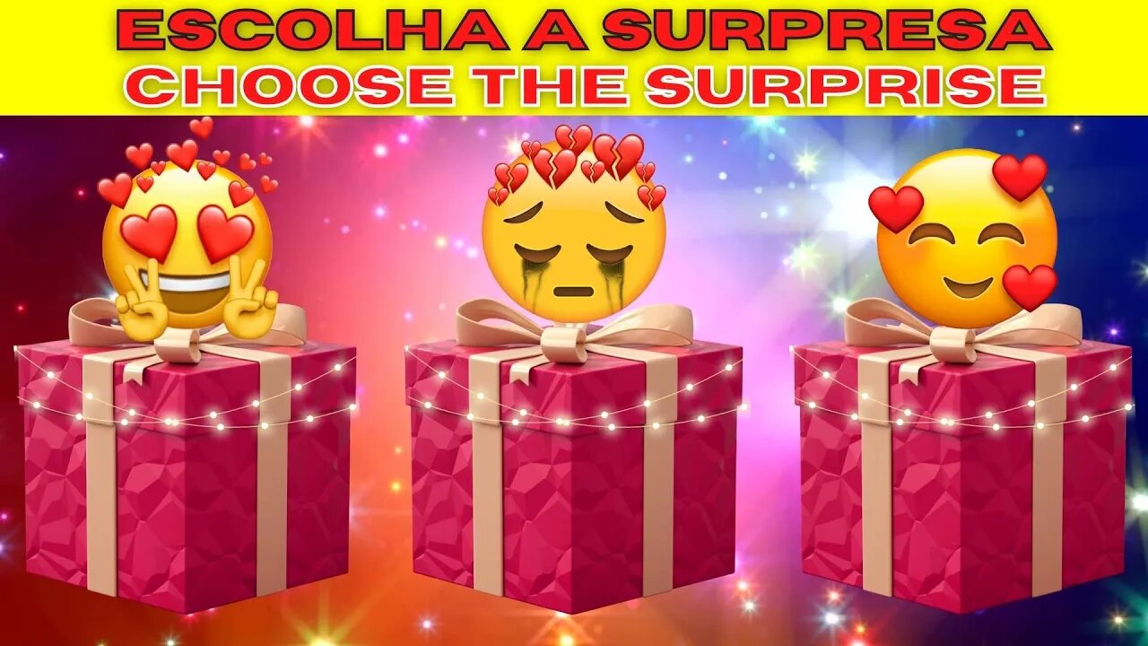 ELIGE TU REGALO 🎁🎁CHOOSE YOUR GIFT 🎁🎁 ESCOLHA O SEU PRESENTE🎁🎁| 🚫NÃO ESCOLHA O ERRADO 🚫EMOJI CORAÇÃO