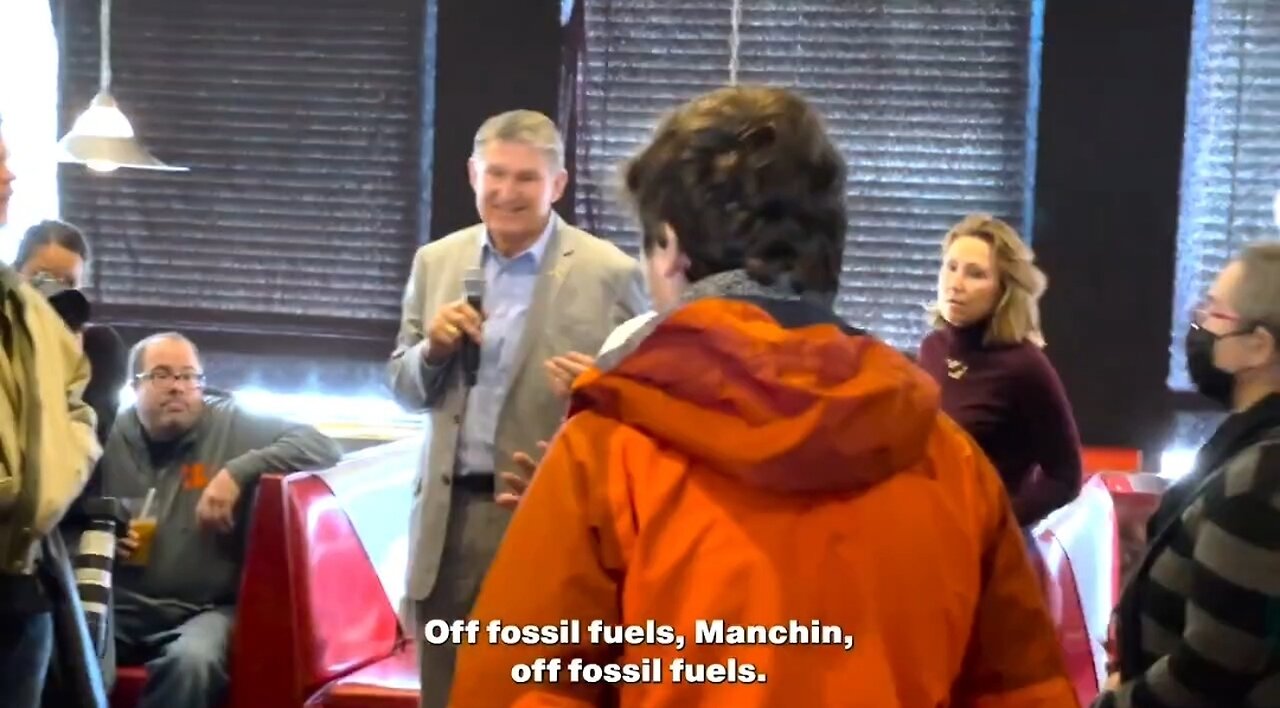 Climate Crazies Take Over Sen Joe Manchin Event