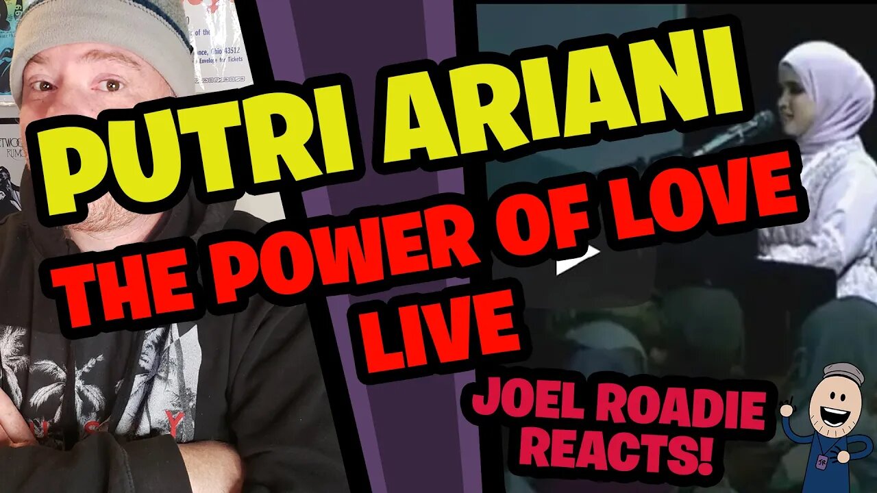 Putri Ariani - The Power of Love LIVE - Roadie Reacts