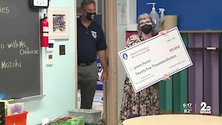 CIA surprises Baltimore teacher with $25K classroom transformation