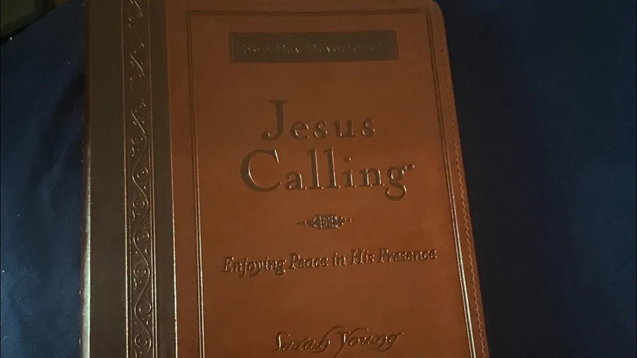 September 23rd| Jesus calling daily devotion.