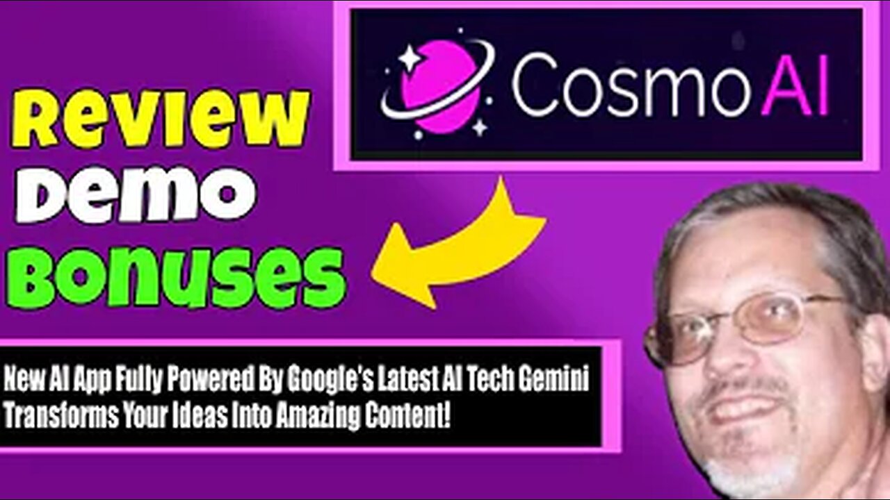 Cosmo AI Review With Full OTO Details Grab My 1200$+ BONUSES 🔥🔥