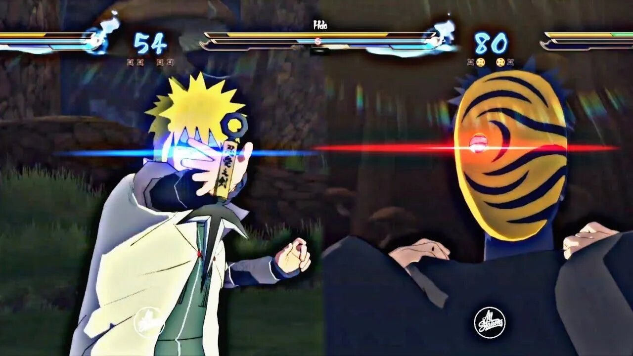 Minato Namikaze vs Masked Man (Obito Uchiha/Tobi) - Storm 4 Road to Boruto Dublado