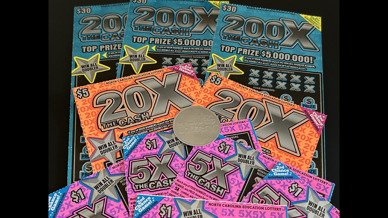 $5,000,000 Jackpot!! After Dinner Scratchers with Oleblueyes