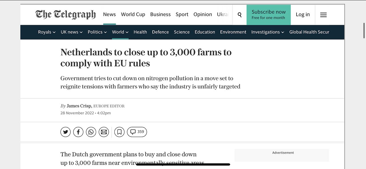 Washington Post wants us eating insects! Netherlands to close down 3000 farms houston water probs