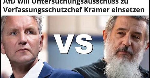 AfD beantragt: Untersuchungsauschuss wegen VS SPD KRAMER | Die Medien schweigen weiter