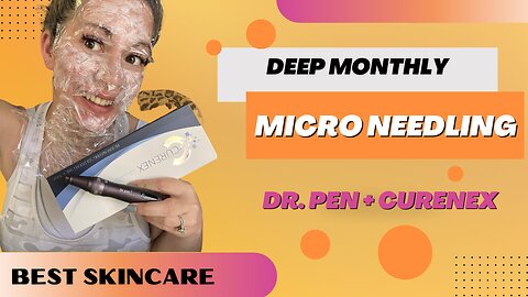 Deep micro needling with Curenex