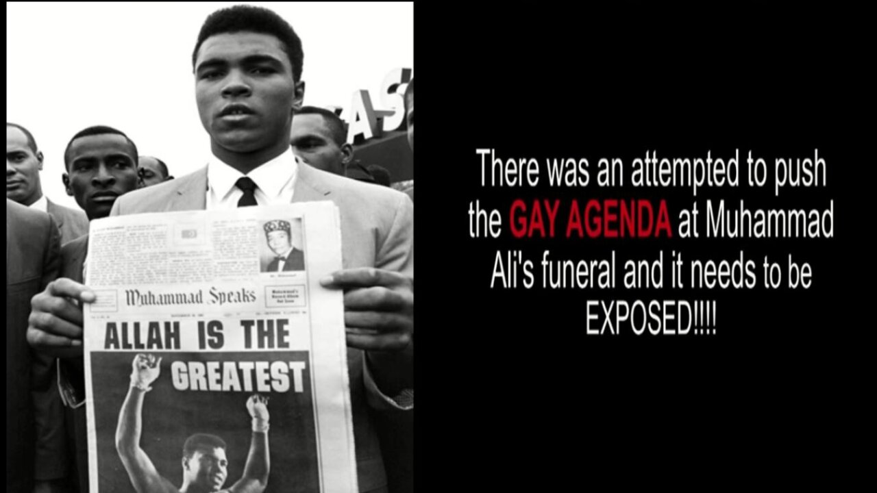 LGBT Homosexual AGENDA Pushed At Muhammad Ali Funeral