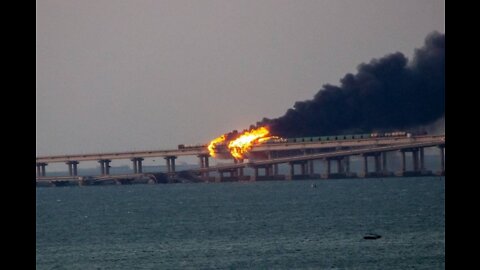 10.08.2022. A terrorist attack on the Crimean Bridge.