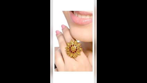 gold ring design for bride #