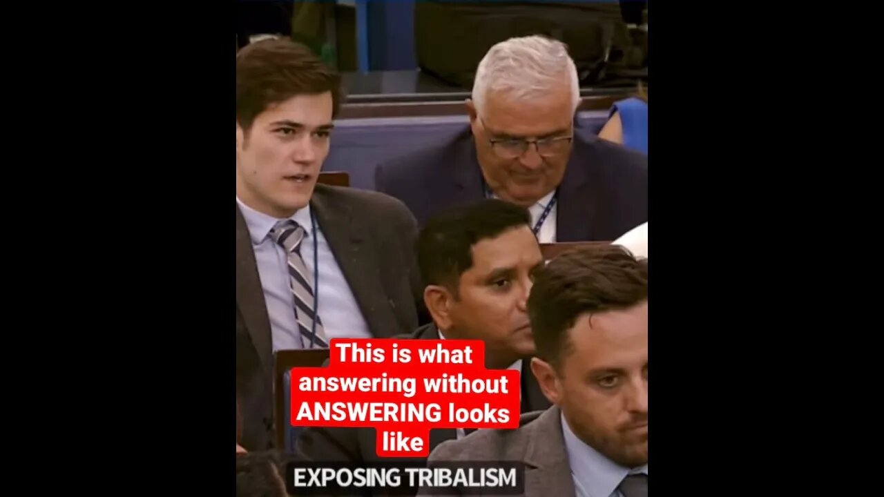 Reporter gets an answer that does not answer his question 🤷♂️