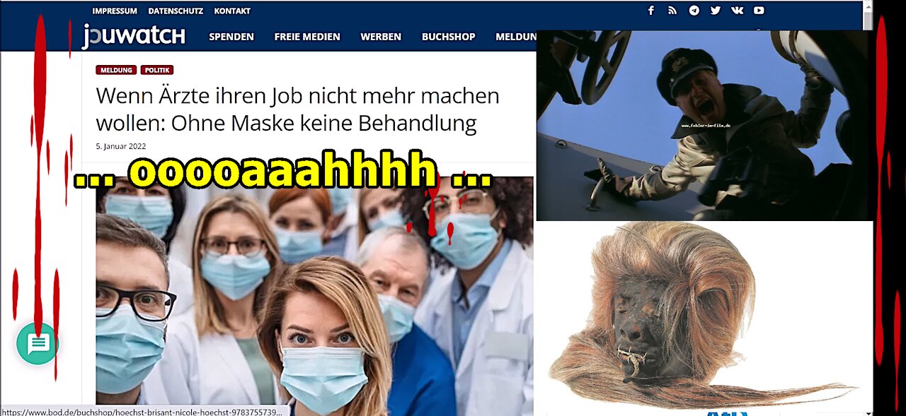 „Ohne Maske in Arztpraxen bald keine Behandlungen mehr, bääääh, usw.!!!“ ...