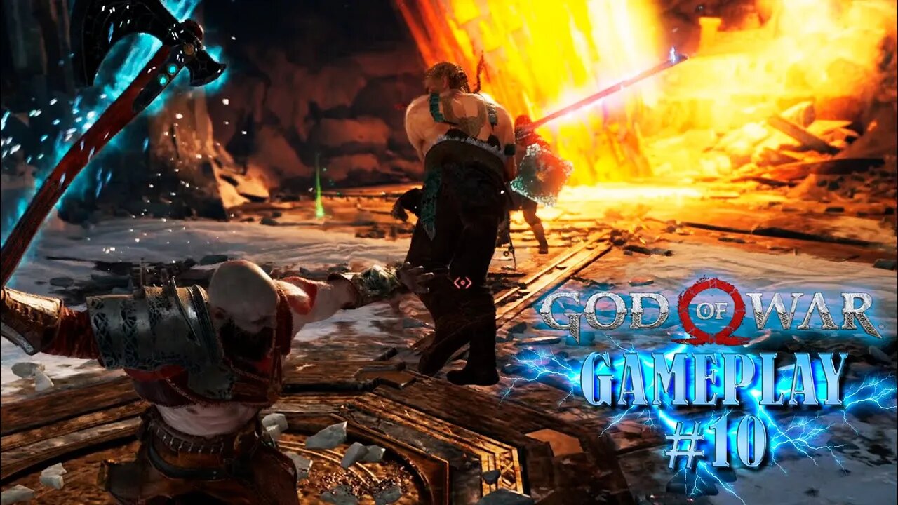 God Of War 4 - GamePlay#10 Matei um dos filhos de Thor #GodofWar4 #Thor