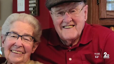 Wedded bliss for 75 years