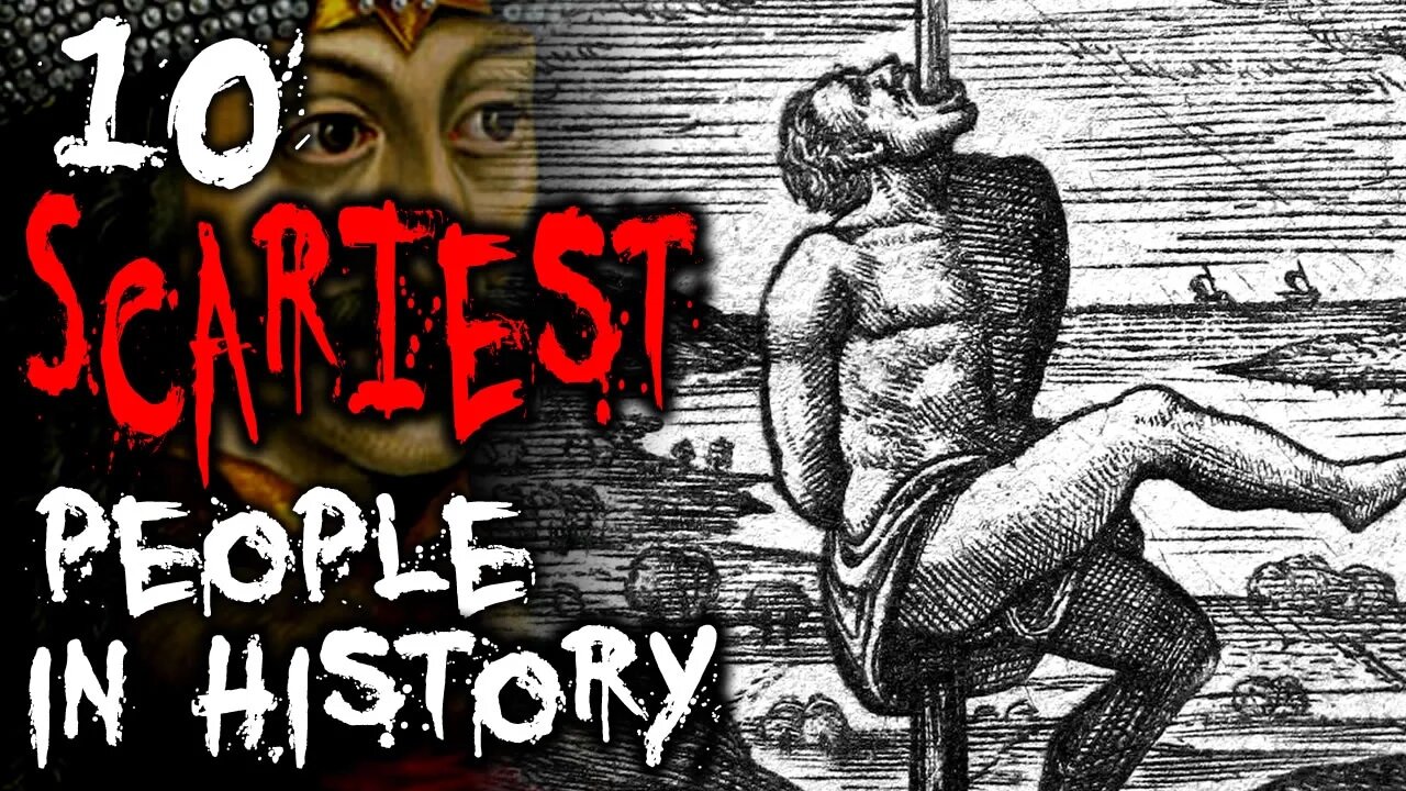 10 SCARIEST People of All Time | TWISTED TENS #31