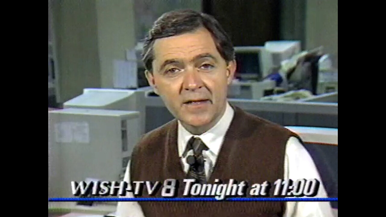 February 5, 1990 - WISH Newsbreak with Mike Ahern (Hudnut for Secretary of State)