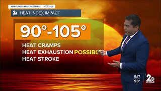 WMAR-2 News Cesar Cornejo Wednesday weather