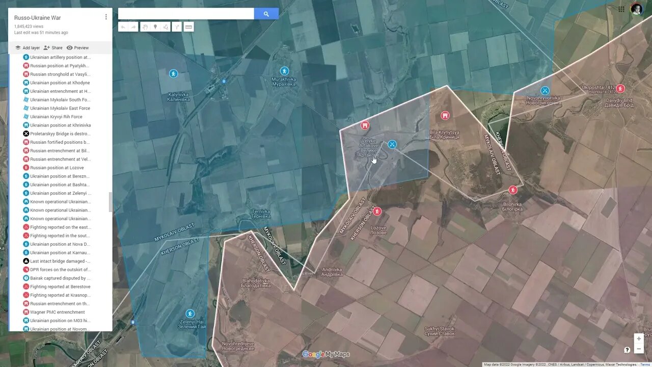 [ Southern Front ] Ukraine launches new major offensive; capturing Snihurivka, Ivanivka & Potomkyne