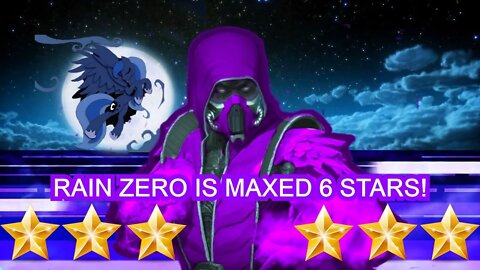 Rain Subzero is Maxed at 6 Stars! / Injustice 2