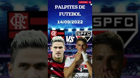 PALPITES DE FUTEBOL PARA O DIA 14 09 2022 - DICAS APOSTAS ESPORTIVAS PALPITES DE FUTEBOL PARA HOJE