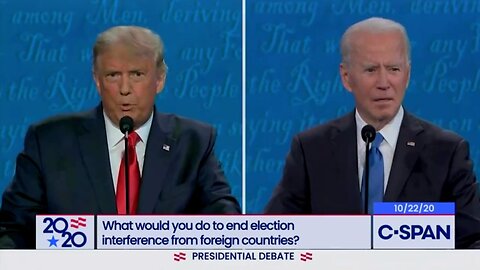 Flashback: TRUMP vs BIDEN - 2020 Presidential Debate