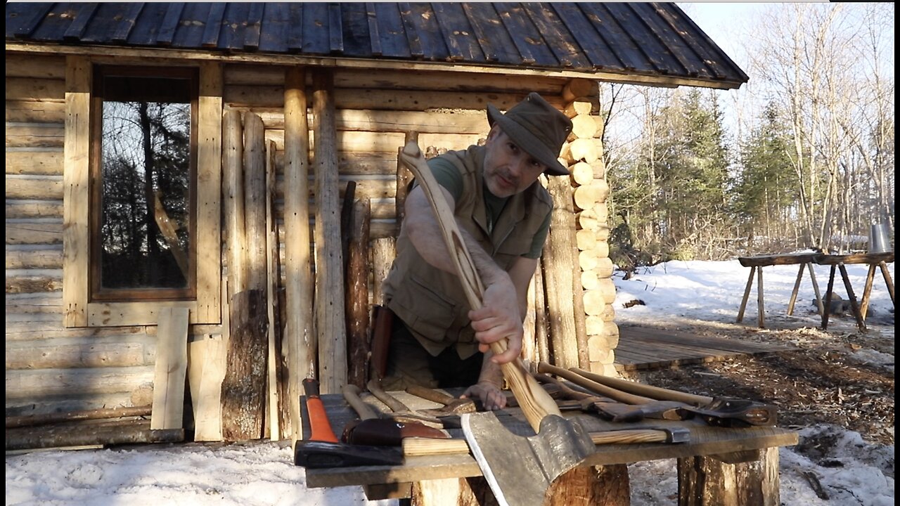 My Top 3 Axes for Bushcraft and Log Cabin Building