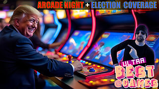 Arcade Games + 2024 Election Night Coverage | ULTRA BEST AT GAMES (Edited Replay)