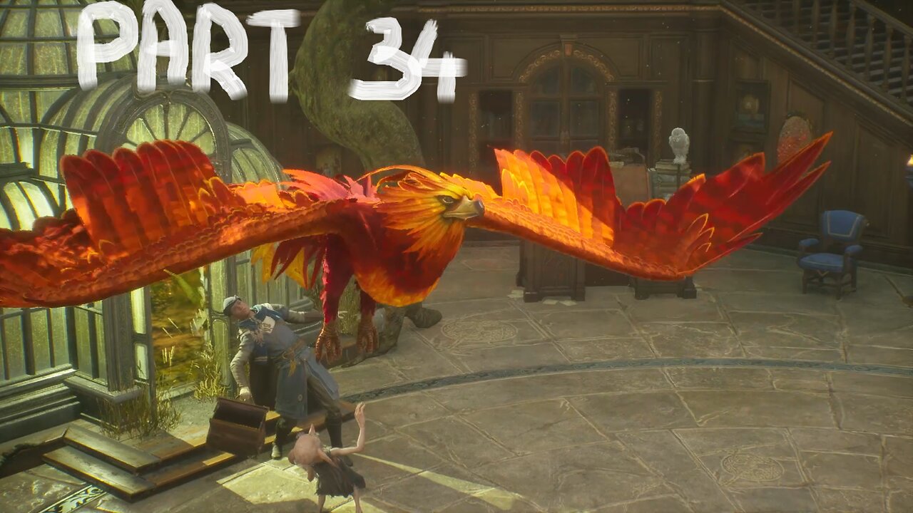 Hogwarts Legacy - Walkthrough Gameplay Part 34 - Bombarda Spell & Phoenix Rising