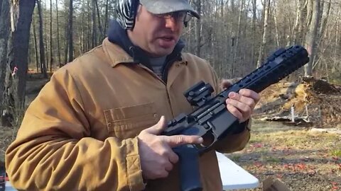 CMMG 22lr AR PISTOL conversion bolt - 100 yd Accuracy Test