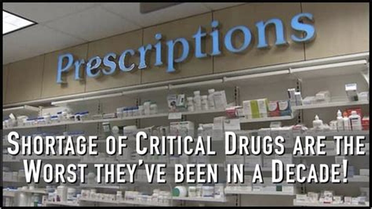 Democrats prove Trump right again, Medication shortages are a national security issue