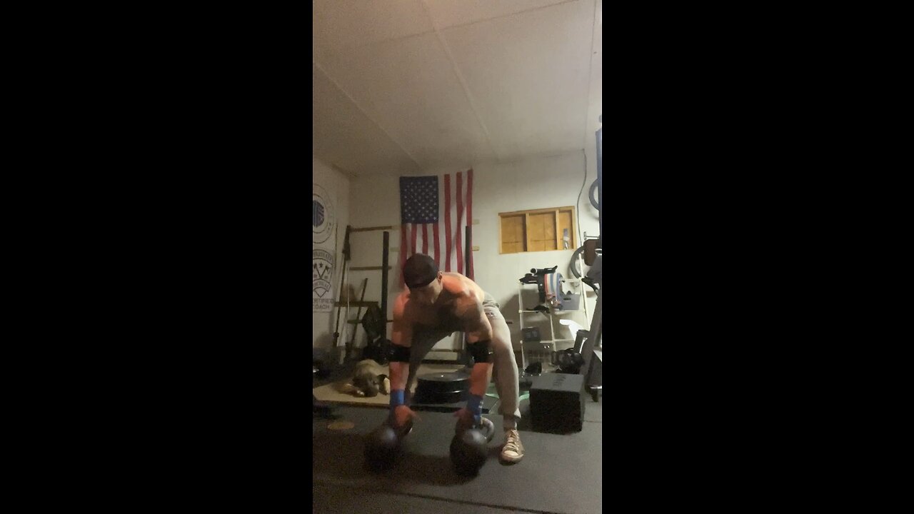 Kb snatch/sandbag squats