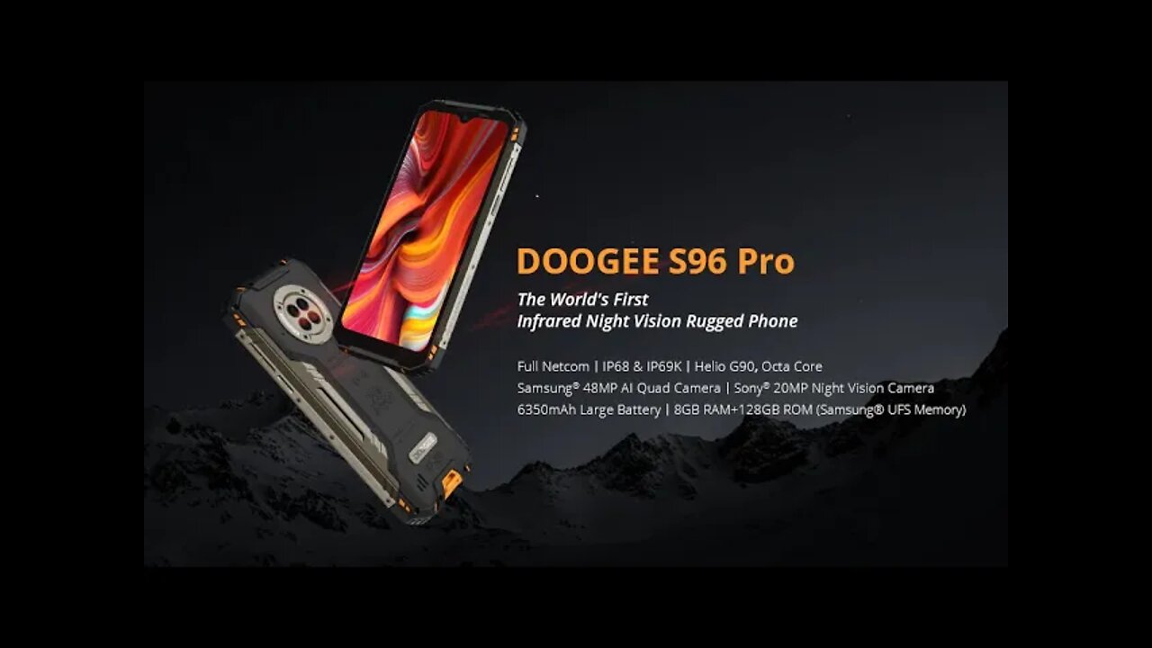 DOOGEE S96 Pro Military grade craftsmanship