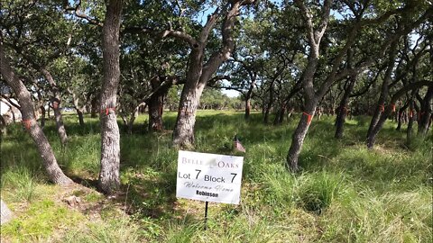 Lot Tour, Belle Oaks community , Bulverde Tx