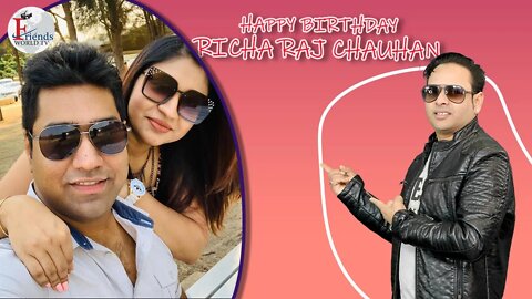 I wish you a very sweet and happy birthday, Richa Raj Chauhan Ji !