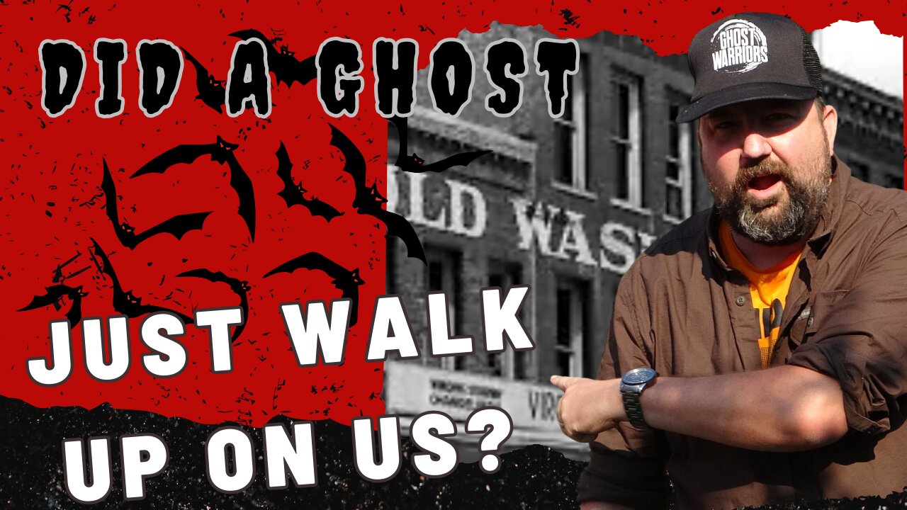 Did a ghost just walk up on us?