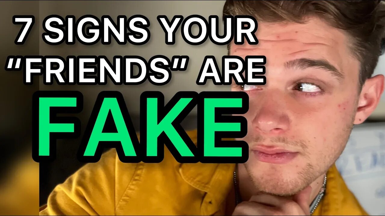 7 Signs You Have No Real Friends