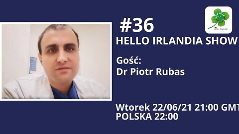 ☘ Hello Irlandia Show #36 z Dr Piotrem Rubasem 🎙