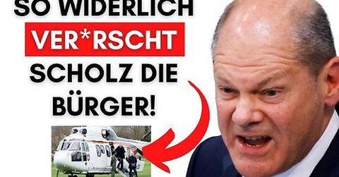 Bürger sollen sparen & Scholz kauft 3 LUXUS-Helikopter