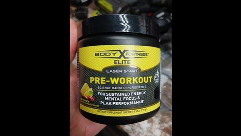 Body Fortress Laser Start Pre-Workout (Product Review)